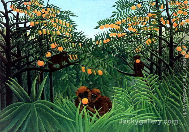 The Tropics by Henri Rousseau paintings reproduction